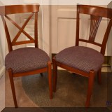 F08. 4 Grange Furniture side chairs 36”h